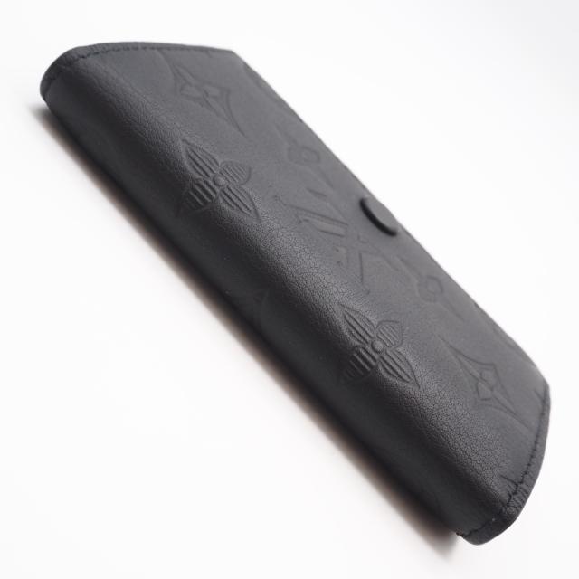 ★3日以内返品可★ 美品 LOUIS VUITTON ルイ・ヴィトン モノグラム シャドウ ヴィクター ウォレット M12635 三つ折り財布 ブラック カーフレザー メンズ_5