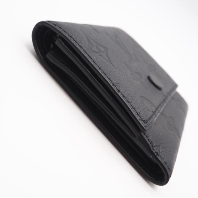 ★3日以内返品可★ 美品 LOUIS VUITTON ルイ・ヴィトン モノグラム シャドウ ヴィクター ウォレット M12635 三つ折り財布 ブラック カーフレザー メンズ_6