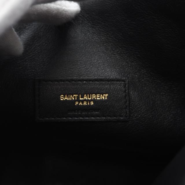 ★3日以内返品可★ 美品 SAINT LAURENT サンローラン クロコ型押し ミニ トイ ショッピング 712367 2wayハンドバッグ ブラック クロコダイル レザー レディース_13