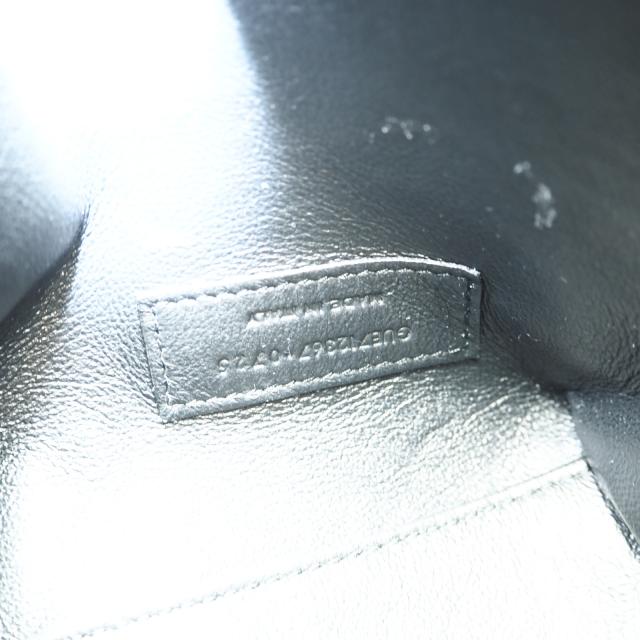 ★3日以内返品可★ 美品 SAINT LAURENT サンローラン クロコ型押し ミニ トイ ショッピング 712367 2wayハンドバッグ ブラック クロコダイル レザー レディース_14