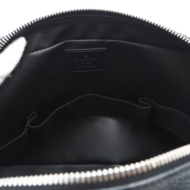 ★3日以内返品可★ 極美品 LOUIS VUITTON ルイ・ヴィトン ダミエ グラフィット トゥルーストワレGM N47521 セカンドバッグ ブラック グレー コーティングキャンバス レザー メンズ_11