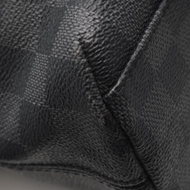 ★3日以内返品可★ 美品 LOUIS VUITTON ルイ・ヴィトン ダミエ グラフィット ミックMM N41106 ショルダーバッグ ブラック キャンバス メンズ_11