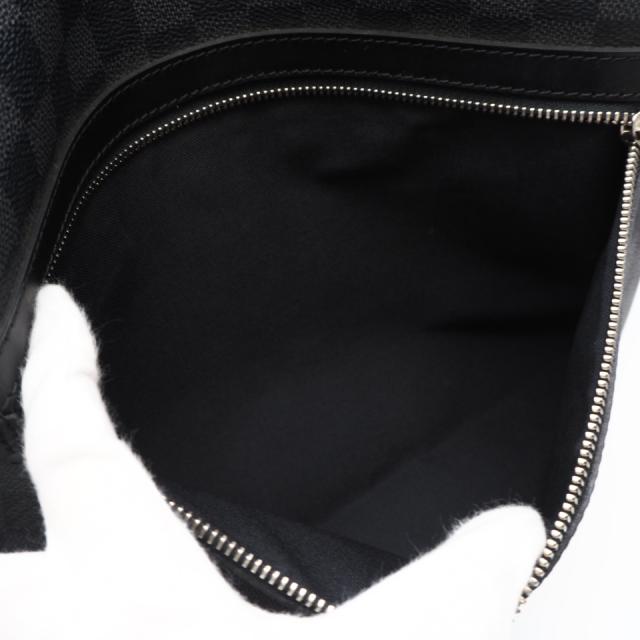 ★3日以内返品可★ 美品 LOUIS VUITTON ルイ・ヴィトン ダミエ グラフィット ミックMM N41106 ショルダーバッグ ブラック キャンバス メンズ_14