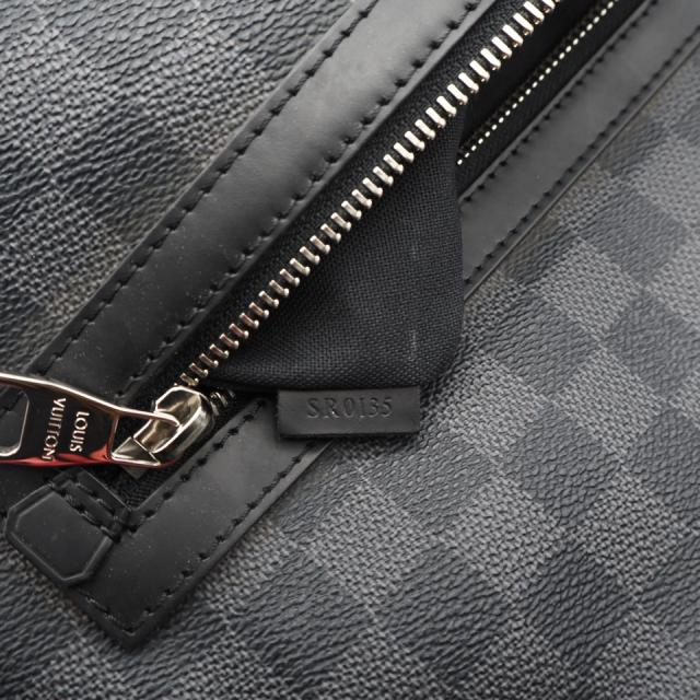 ★3日以内返品可★ 美品 LOUIS VUITTON ルイ・ヴィトン ダミエ グラフィット ミックMM N41106 ショルダーバッグ ブラック キャンバス メンズ_17