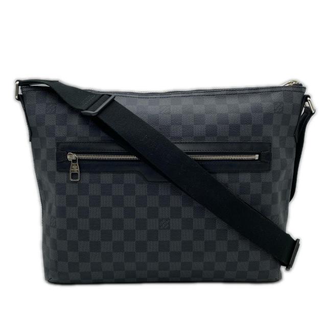 ★3日以内返品可★ 美品 LOUIS VUITTON ルイ・ヴィトン ダミエ グラフィット ミックMM N41106 ショルダーバッグ ブラック キャンバス メンズ_1