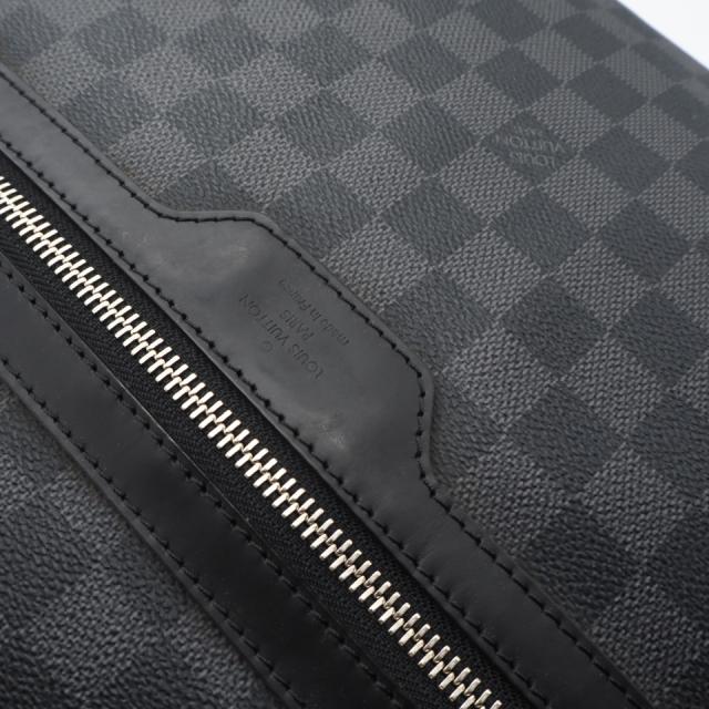 ★3日以内返品可★ 美品 LOUIS VUITTON ルイ・ヴィトン ダミエ グラフィット ミックMM N41106 ショルダーバッグ ブラック キャンバス メンズ_4