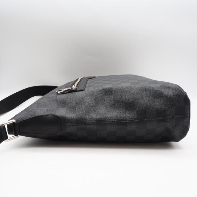 ★3日以内返品可★ 美品 LOUIS VUITTON ルイ・ヴィトン ダミエ グラフィット ミックMM N41106 ショルダーバッグ ブラック キャンバス メンズ_5