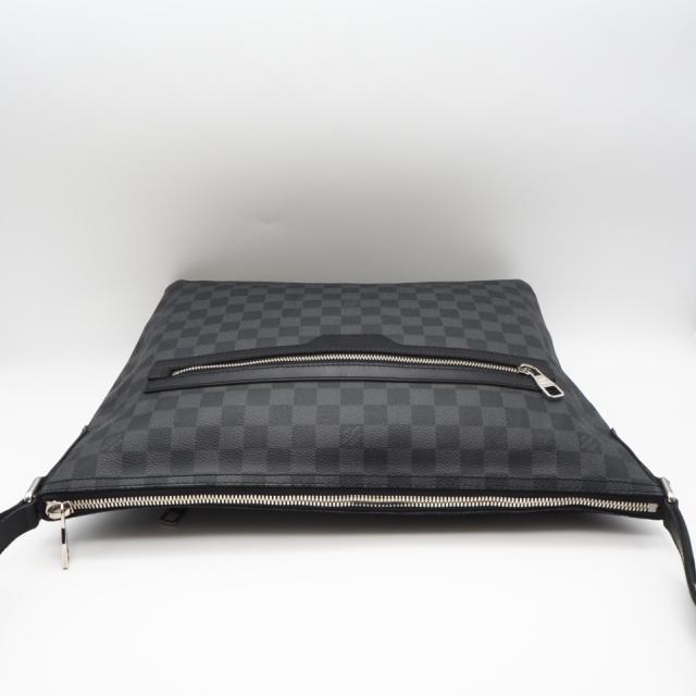 ★3日以内返品可★ 美品 LOUIS VUITTON ルイ・ヴィトン ダミエ グラフィット ミックMM N41106 ショルダーバッグ ブラック キャンバス メンズ_8