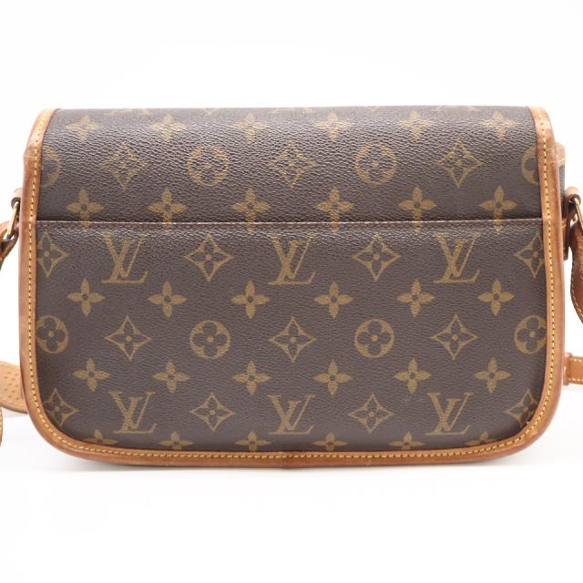 ★3日以内返品可★ LOUIS VUITTON ルイ・ヴィトン モノグラム キャンバス ソローニュ M42250 ショルダーバッグ ブラウン コーティングキャンバス レザー レディース_2