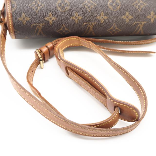 ★3日以内返品可★ LOUIS VUITTON ルイ・ヴィトン モノグラム キャンバス ソローニュ M42250 ショルダーバッグ ブラウン コーティングキャンバス レザー レディース_7