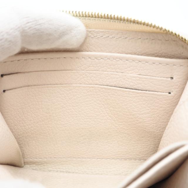 ★3日以内返品可★ 美品 LOUIS VUITTON ルイ・ヴィトン モノグラム アンプラント ジッピー コインパース モノグラム バイカラー M14563 二つ折り財布 ピンクベージュ ベージュ カウハイド レディース_11