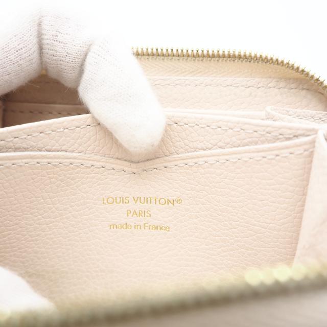 ★3日以内返品可★ 美品 LOUIS VUITTON ルイ・ヴィトン モノグラム アンプラント ジッピー コインパース モノグラム バイカラー M14563 二つ折り財布 ピンクベージュ ベージュ カウハイド レディース_13