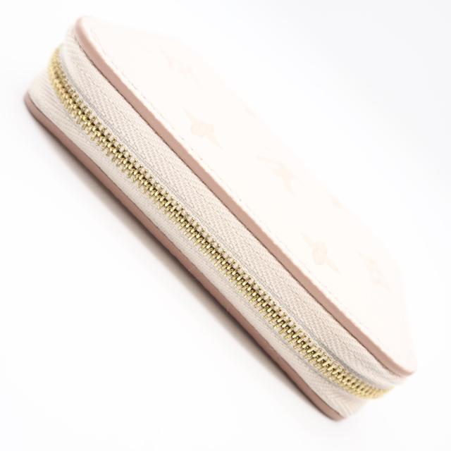 ★3日以内返品可★ 美品 LOUIS VUITTON ルイ・ヴィトン モノグラム アンプラント ジッピー コインパース モノグラム バイカラー M14563 二つ折り財布 ピンクベージュ ベージュ カウハイド レディース_4