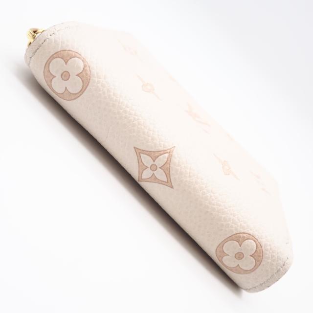 ★3日以内返品可★ 美品 LOUIS VUITTON ルイ・ヴィトン モノグラム アンプラント ジッピー コインパース モノグラム バイカラー M14563 二つ折り財布 ピンクベージュ ベージュ カウハイド レディース_5