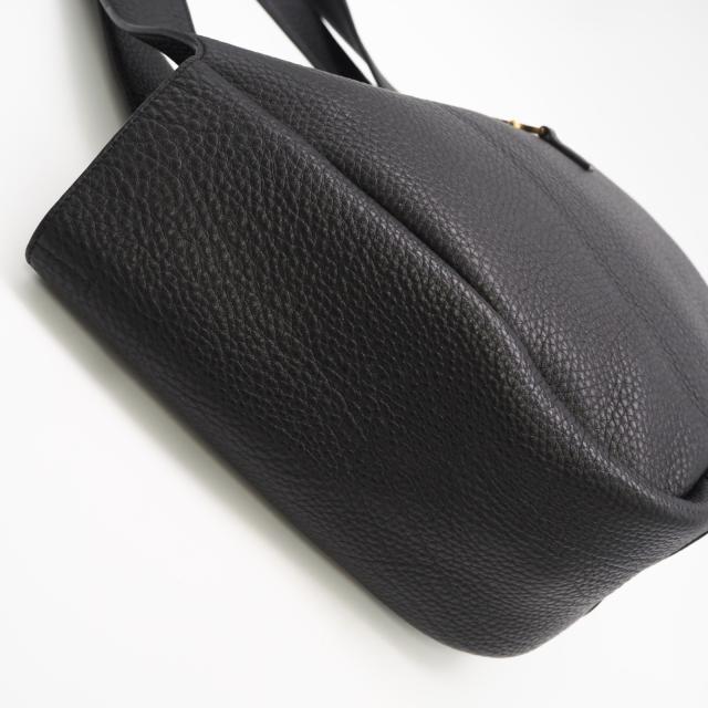 ★3日以内返品可★ 美品 SAINT LAURENT PARIS サンローランパリ グレインレザー ル・サンカセット ベア トートバッグ 763435 ハンドバッグ ブラック ゴールド グレインレザー レディース_7