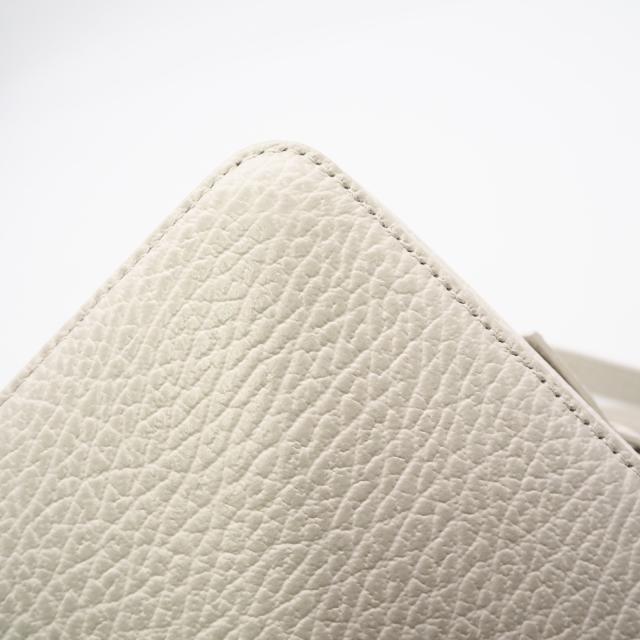 ★3日以内返品可★ 極美品 MAISON MARGIELA メゾンマルジェラ 5AC カメラバッグ SB1WG0018 2wayショルダーバッグ ホワイト カーフレザー レディース_9