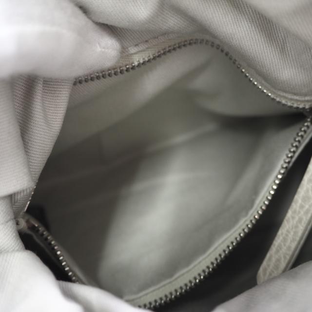 ★3日以内返品可★ 極美品 MAISON MARGIELA メゾンマルジェラ 5AC カメラバッグ SB1WG0018 2wayショルダーバッグ ホワイト カーフレザー レディース_13