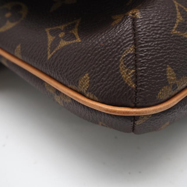 ★3日以内返品可★ LOUIS VUITTON ルイ・ヴィトン モノグラム キャンバス ミュゼット タンゴ ショート M51257 ショルダーバッグ ブラウン コーティングキャンバス レザー レディース_11