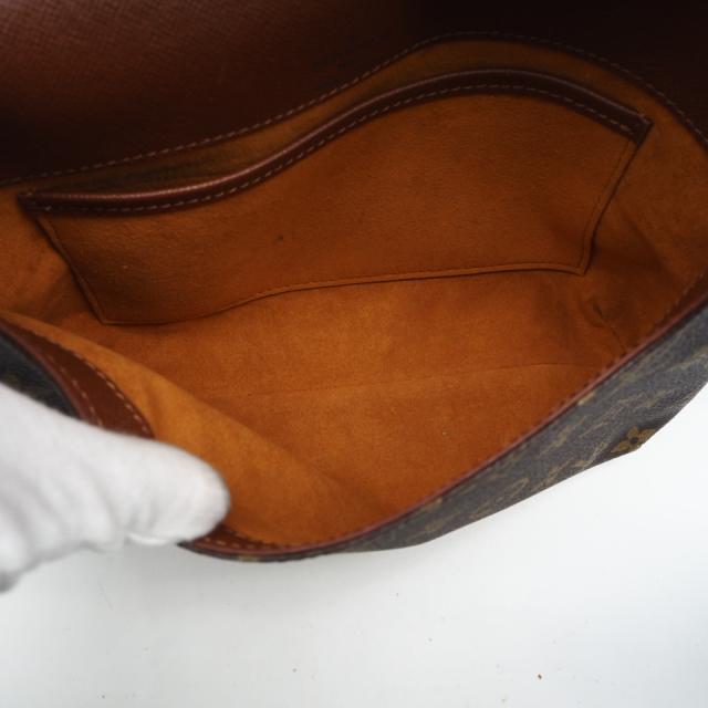 ★3日以内返品可★ LOUIS VUITTON ルイ・ヴィトン モノグラム キャンバス ミュゼット タンゴ ショート M51257 ショルダーバッグ ブラウン コーティングキャンバス レザー レディース_14