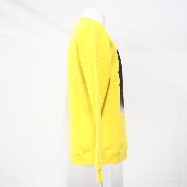 ★3日以内返品可★ 極美品 LOEWE ロエベ セラミックプリント スウェット XS H800Y24X12 パーカー イエロー ブラック ホワイト コットン メンズ_4