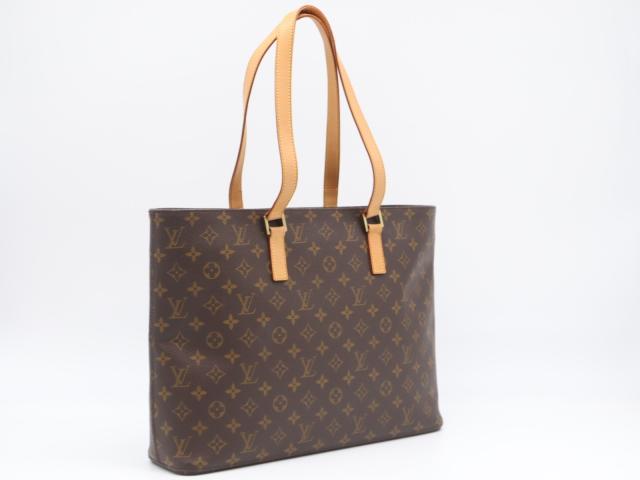 ★3日以内返品可★ LOUIS VUITTON ルイ・ヴィトン モノグラム キャンバス ルコ M51155 ハンドバッグ ブラウン コーティングキャンバス レザー レディース