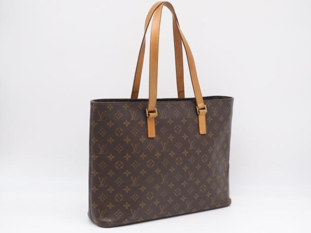 ★3日以内返品可★  LOUIS VUITTON ルイ・ヴィトン モノグラム キャンバス ルコ M51155 ハンドバッグ ブラウン コーティングキャンバス レザー レディース