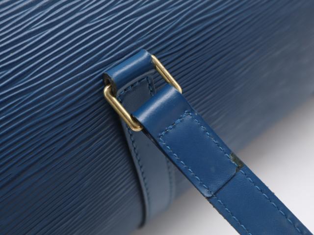 ★3日以内返品可★ LOUIS VUITTON ルイ・ヴィトン エピ スフロ トレドブルー M52225 ハンドバッグ ブルー カーフレザー レディース_10
