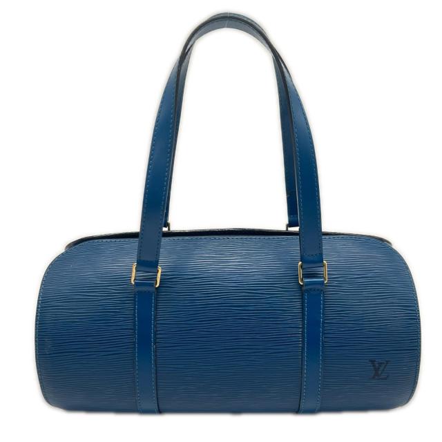 ★3日以内返品可★ LOUIS VUITTON ルイ・ヴィトン エピ スフロ トレドブルー M52225 ハンドバッグ ブルー カーフレザー レディース_1