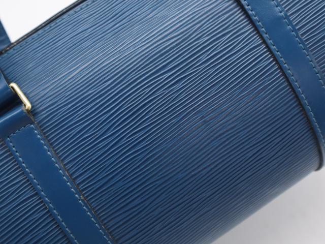 ★3日以内返品可★ LOUIS VUITTON ルイ・ヴィトン エピ スフロ トレドブルー M52225 ハンドバッグ ブルー カーフレザー レディース_3