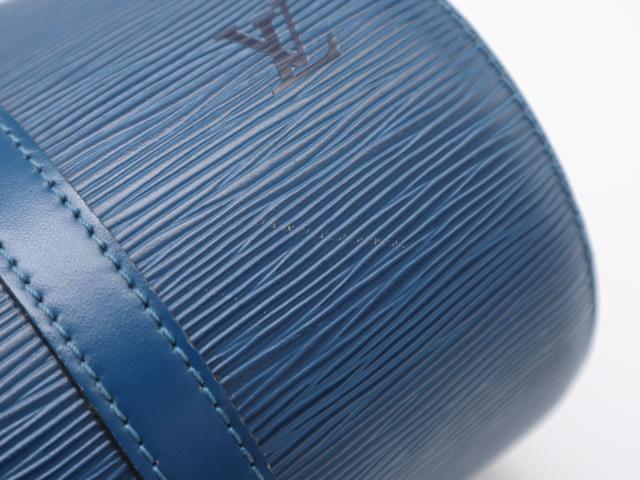 ★3日以内返品可★ LOUIS VUITTON ルイ・ヴィトン エピ スフロ トレドブルー M52225 ハンドバッグ ブルー カーフレザー レディース_7