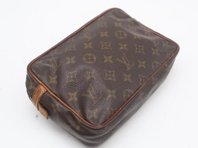 ★3日以内返品可★  LOUIS VUITTON ルイ・ヴィトン モノグラム キャンバス コンピエーニュ23 M51847 ショルダーバッグ ブラウン コーティングキャンバス レザー レディース_5