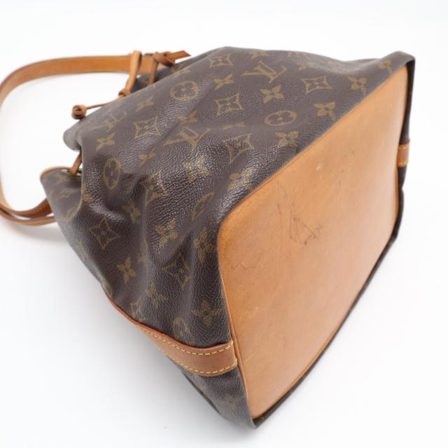 ★3日以内返品可★ LOUIS VUITTON ルイ・ヴィトン モノグラム プチノエ M42226 ハンドバッグ ブラウン コーティングキャンバス レザー レディース_3