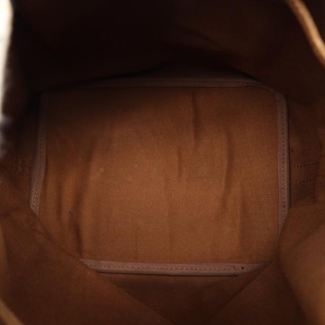 ★3日以内返品可★ LOUIS VUITTON ルイ・ヴィトン モノグラム プチノエ M42226 ハンドバッグ ブラウン コーティングキャンバス レザー レディース_8