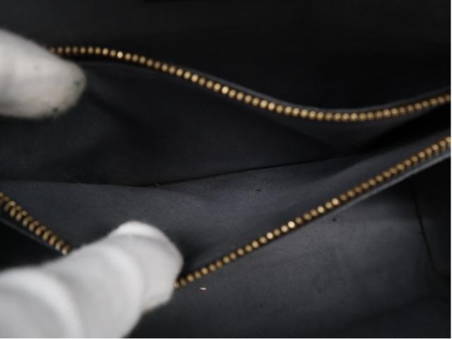★3日以内返品可★  LOUIS VUITTON ルイ・ヴィトン ダミエ ポンヌフ M52052 ハンドバッグ ブラック レザー レディース_17
