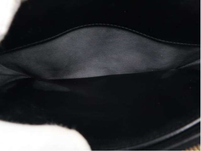 ★3日以内返品可★  LOUIS VUITTON ルイ・ヴィトン ダミエ ポンヌフ M52052 ハンドバッグ ブラック レザー レディース_18