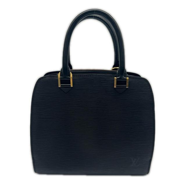 ★3日以内返品可★  LOUIS VUITTON ルイ・ヴィトン ダミエ ポンヌフ M52052 ハンドバッグ ブラック レザー レディース_1
