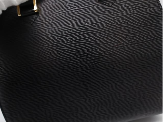 ★3日以内返品可★  LOUIS VUITTON ルイ・ヴィトン ダミエ ポンヌフ M52052 ハンドバッグ ブラック レザー レディース_6