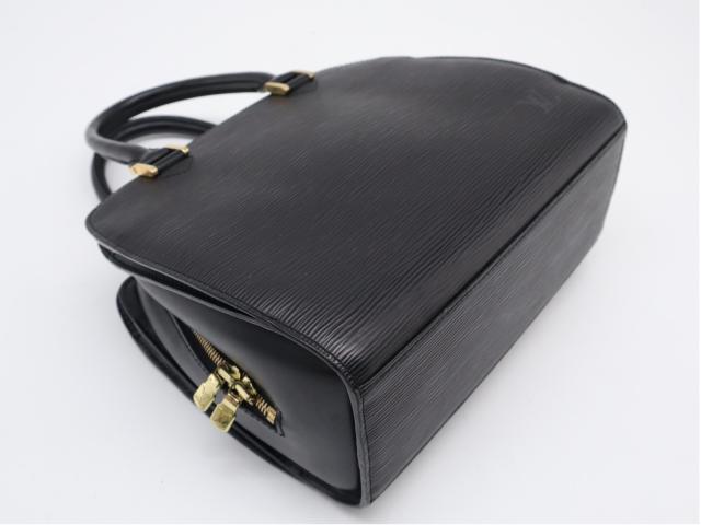 ★3日以内返品可★  LOUIS VUITTON ルイ・ヴィトン ダミエ ポンヌフ M52052 ハンドバッグ ブラック レザー レディース_8