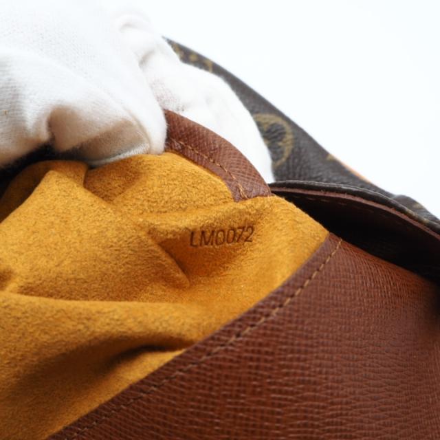 ★3日以内返品可★  LOUIS VUITTON ルイ・ヴィトン モノグラム ミュゼット アルゼンチンタンゴ M51257 ショルダーバッグ 赤銅色 上塗り帆布 なめし革 レディース