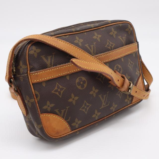 ★3日以内返品可★ LOUIS VUITTON ルイ・ヴィトン モノグラム トロカデロ23 M51276 ショルダーバッグ ブラウン コーティングキャンバス レザー レディース