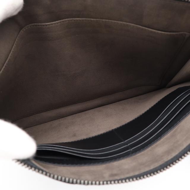 ★3日以内返品可★ 極美品 GUCCI グッチ グッチシマ なめし革 クラッチペダル御徒面子 473963 クラッチペダル御徒面子 黒いこと カーフレザー メンズ