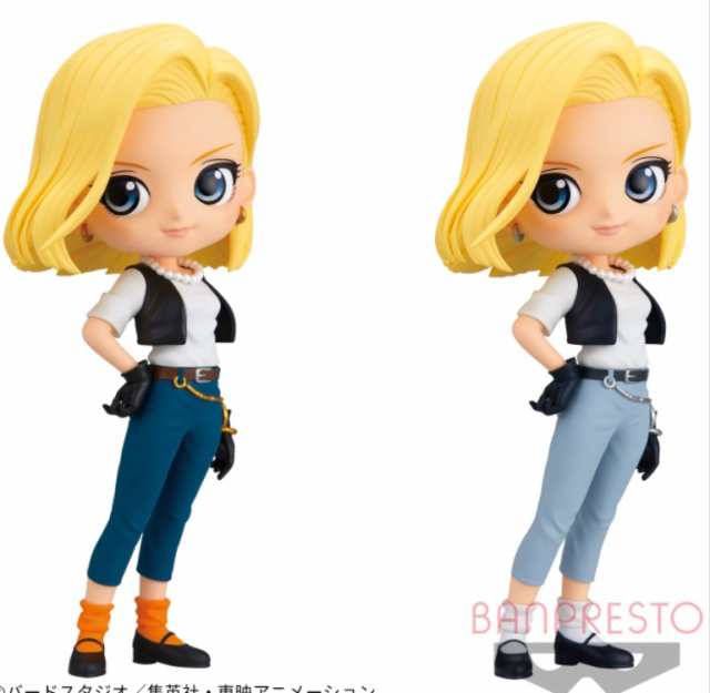 2022年4月中頃入荷 【ドラゴンボールZ Q posket-ANDROID 18-?U 2種セット】フィギュア 人造人間18号 Qposket｜au  PAY マーケット