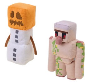 マイクラ BIGぬい スノウゴーレム アイアンゴーレム 全2種セット