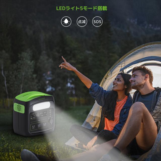 【大特価セール！20%OFFクーポン配布中 日本正規販売店 2年保証】ポータブル電源 NECESPOW N800 大容量 806.4WH/252000mAh 純正弦波 家庭用蓄電池 ポータブルバッテリー PSE認証済 PD65W 双方向充電 急速充電QC3.0 防災 LEDライト SOS機能_10