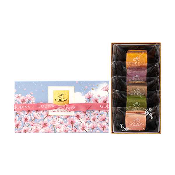 母の日 プレゼント ギフト お返し お祝い チョコレート スイーツ ゴディバ Godiva サブレショコラ 桜 5個入 の通販はau Pay マーケット 公式 ゴディバ オンラインショップ Au Pay マーケット店