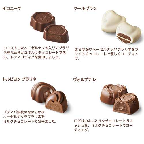 ギフト お返し スイーツ ゴディバ (GODIVA) グランプラス（59粒入）の