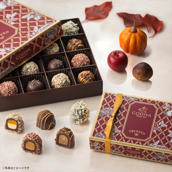 チョコレート スイーツ ギフト ゴディバ (GODIVA)季節のトリュフ-秋冬-（16粒入） チョコレート スイーツ ギフト ゴディバ (GODIVA)季節のトリュフ-秋冬