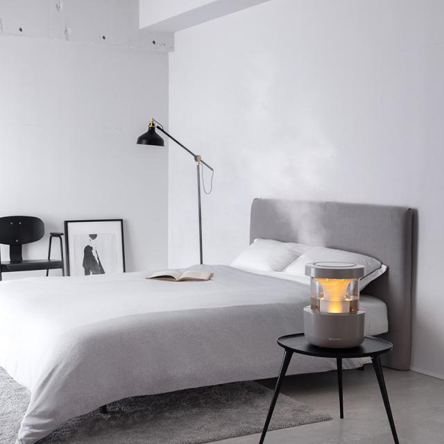 選べる2色 リズム 加湿器 MIST 350 超音波式 プールレス 省電力 大容量 2.2L タンク乾燥機能付き 9YYA29RH