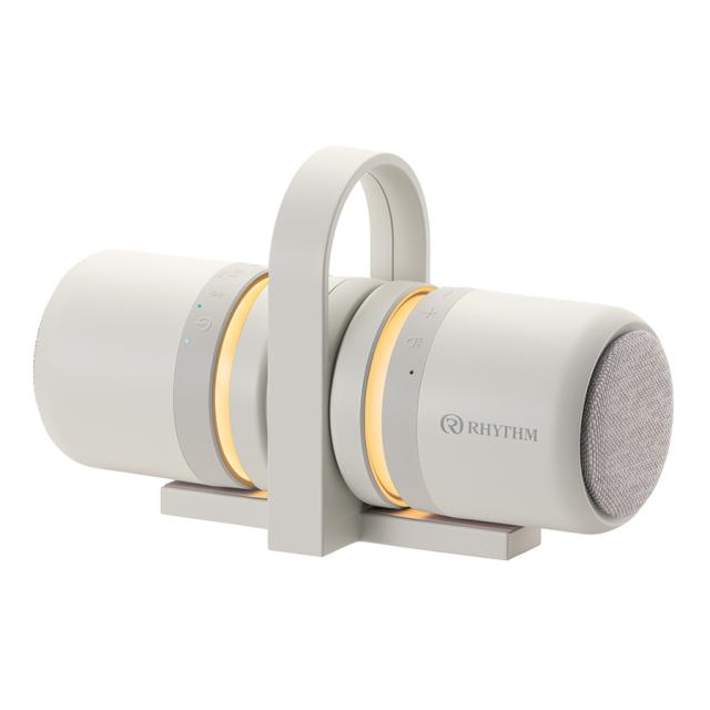選べる2色 リズム ポータブル スピーカー Bluetooth 高音質 防水 IP67 LED ナイトライト マグネット MAGSPEAKER DUO 9YYA30RH_13