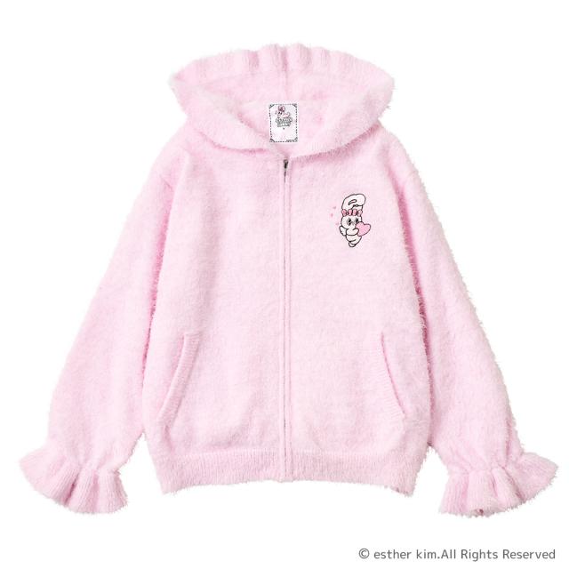 AH エスターバニー コラボレーション ルームウェア ミニクロック付き AH-RW-EB レディース トップス ショートパンツ_3